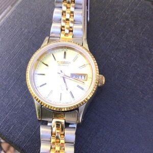 Citizen Gold and Silver Quartz Watch